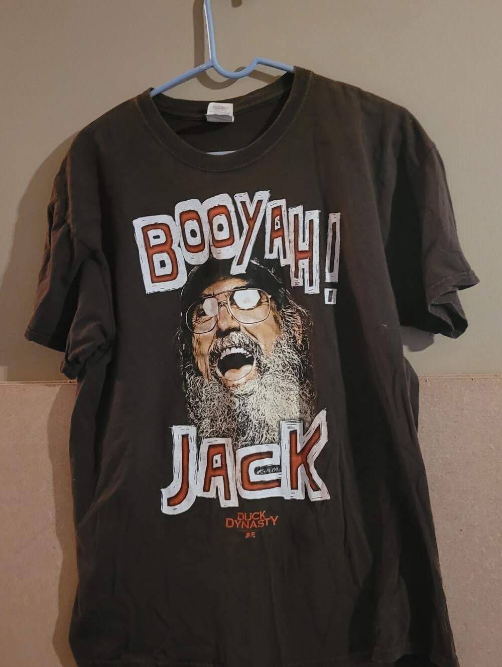 Gildan Black 'Booyah Jack' Duck Dynasty Graphic Tee Lg